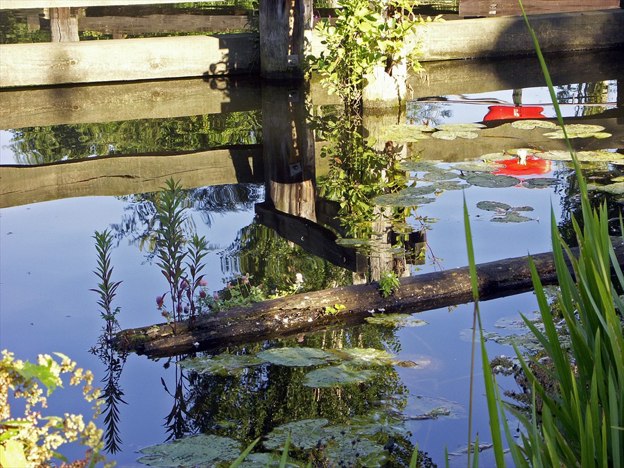 An der Schleuse (Foto: Berth Brinkmann)