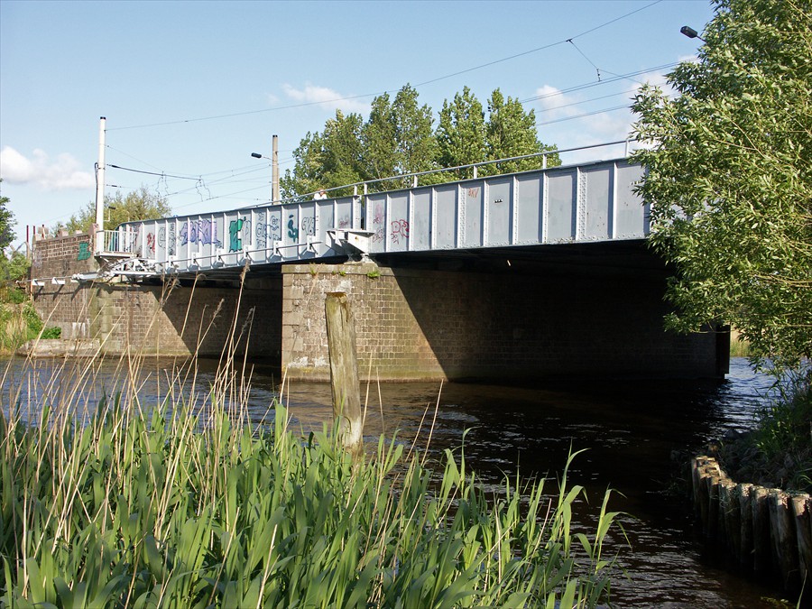 Reste des Klappmechanismus an der Petribrücke (Foto: Berth Brinkmann)