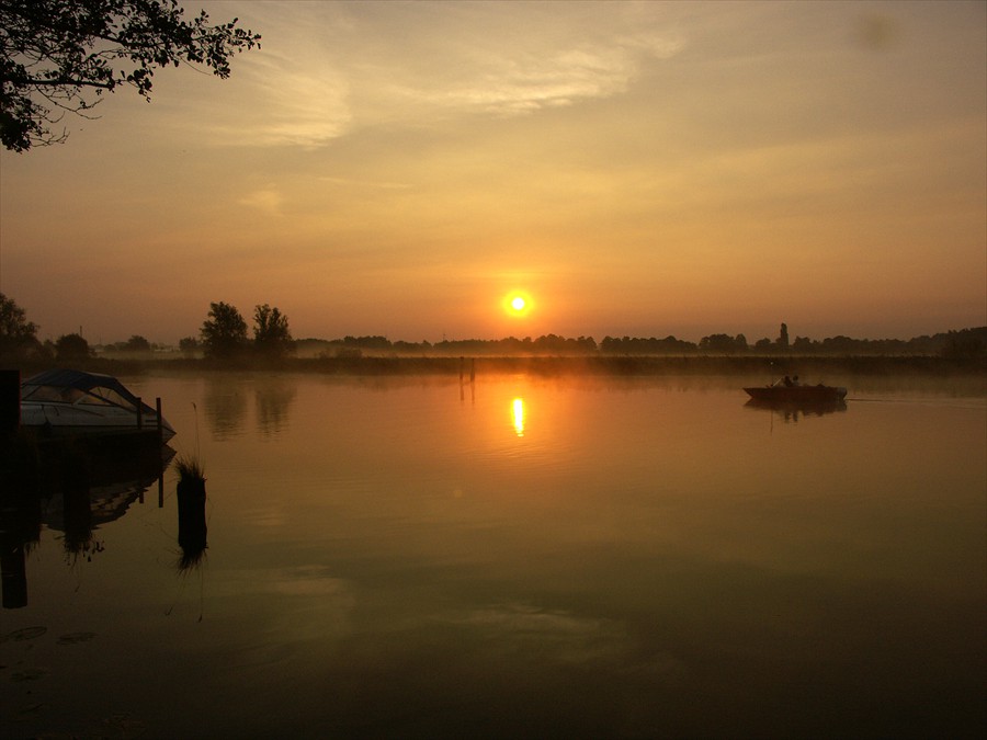 Morgenstimmung an Warnow bei Brinckmansdorf (Foto: Berth Brinkmann)