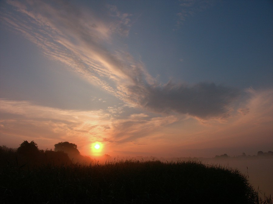 Morgenstimmung an Warnow bei Brinckmansdorf (Foto: Berth Brinkmann)