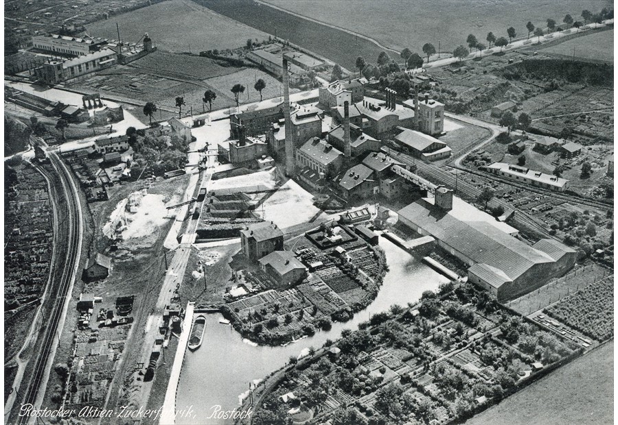 Zuckerfabrik Neubrandenburger Chaussee (um 1925)