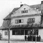 Wohnhaus der sogenannten Kriegerheimstätten in Brinckmansdorf um 1921. (Foto: Stadtarchiv Rostock)