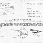 Umzugsbescheinigung 1947 (Sammlung Hans-Erich Flick)
