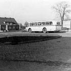 H6B-Bus der Linie 3 am Wendepunkt am Jan-Maat-Weg um 1958. (Foto: Sammlung Jürgen Voß)