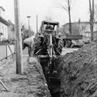 Kanalisationsbau im „Mach mit!“-Wettbewerb  im Zorenappelweg 1973/74 (Foto: Sammlung Heidrun Lorenzen)