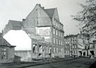 Zerbombte Häuser am Weißen Kreuz um 1944 (Foto: Sammlung Detlev Preuß)