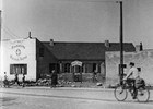 Reste der Gaststätte Weißes Kreuz 1955 (Foto: Archiv der Hansestadt Rostock)