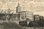 Straßenbahn der grünen Linie in der Neuen Wallstraße um 1905. (Sammlung: Detlev Preuß)