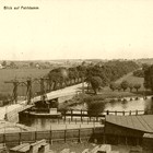 Eine Portalklappbrücke (Petribrücke um 1900) führte über die Warnow. (Foto: Sammlung Berth Brinkmann)