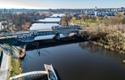 Vorpommer- und  Petribrücke 2022. (Foto: Berthold Brinkmann)