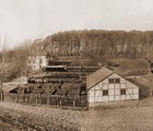Die Riedelsche Dachpappenfabrik an den Cramonstannen nach 1900. (Foto: Sammlung Achim Merkord)