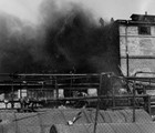 Der Brand von1951. (Foto: Sammlung Achim Merkord)