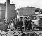 Feuerlöschtechnik von 1951. (Foto: Sammlung Achim Merkord)