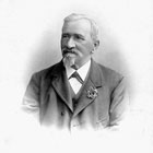 Geh. Kommerzienrat Wilhelm Scheel, geb. 6.5.1829, gest. 28.4.1908 (Foto: Archiv Werner Moennich, Hamburg)