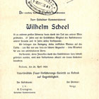 Bis zu seinem Tod 1908 war Wilhelm Scheel 37 Jahre Mitglied des Aufsichtsrates der 'Vaterländischen Feuer-Versicherungs-Societät zu Rostock auf Gegenseitigkeit' und 18 Jahre dessen Vorsitzender. (Archiv Christine Kusch)