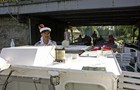 Das war die letzte Schleusung eines größeren Schiffes 2004. (Foto: Berth Brinkmann)