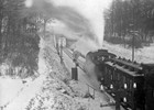 Die Eisenbahnlinie teilte den Stadtpark 1925 (Foto: Wolfgang Baier)