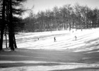 Rodeln im Stadtpark 1929 (Foto: Wolfgang Baier)