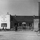 Reste der Gaststätte Weißes Kreuz 1955 (Foto: Archiv der Hansestadt Rostock)