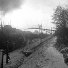 Rangierarbeiten auf dem Anschlussgleis der Rostocker Aktien-Zuckerfabrik 1925. (Foto: Wolfgang Baier)