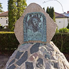 Grabdenkmal für John Brinckman auf dem Güstrower Friedhof von Wilhelm Wandschneider (Foto: Berth Brinkmann)